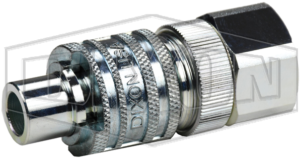 Dix-Lock™ N-Series Interchange Male Head x Female Threaded Safety-Lock End Plug